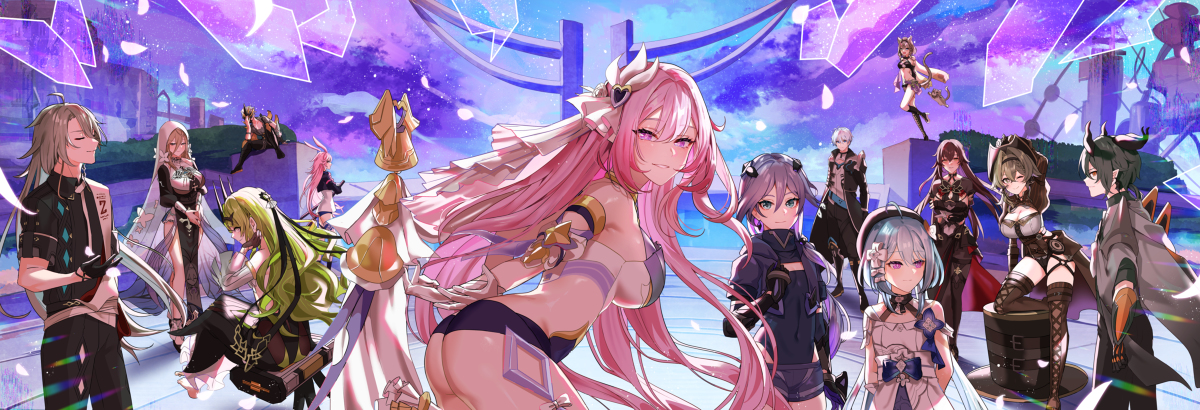 This is a pixiv picture whose title is 🎡.
