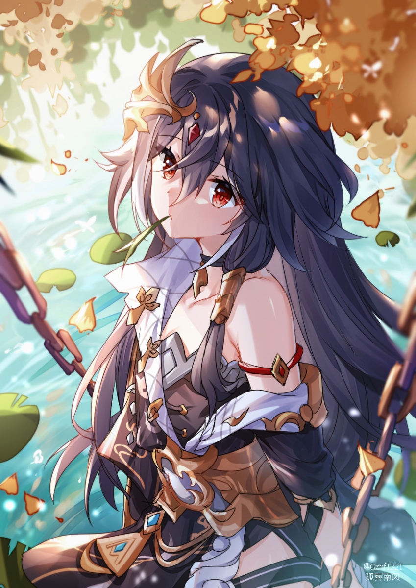 This is a pixiv picture whose title is 符华●识之律者.