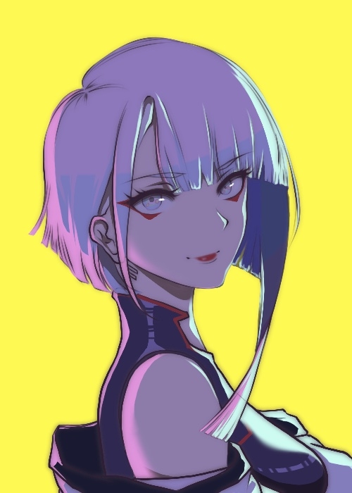 This is a pixiv picture whose title is Lucy.