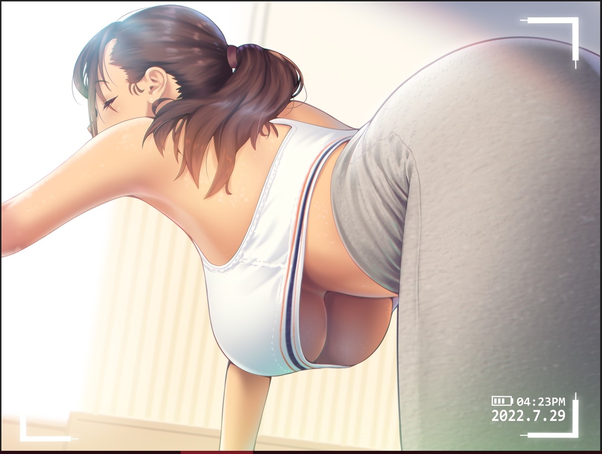 This is a pixiv picture whose title is ジム~.