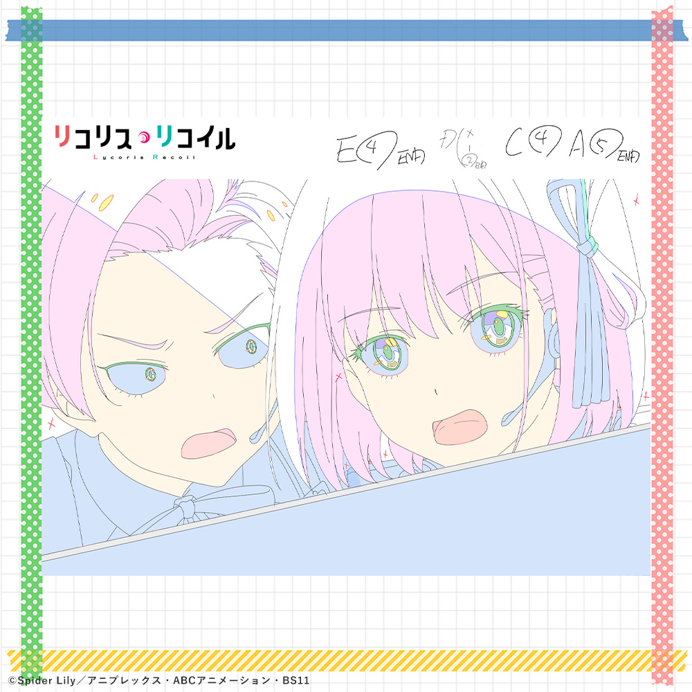 This is a pixiv picture whose title is 原画：第12話⑩.