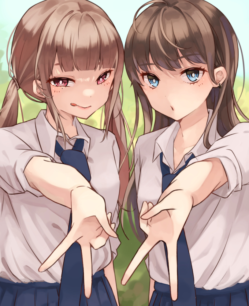 This is a pixiv picture whose title is ぎゃるぴーす.