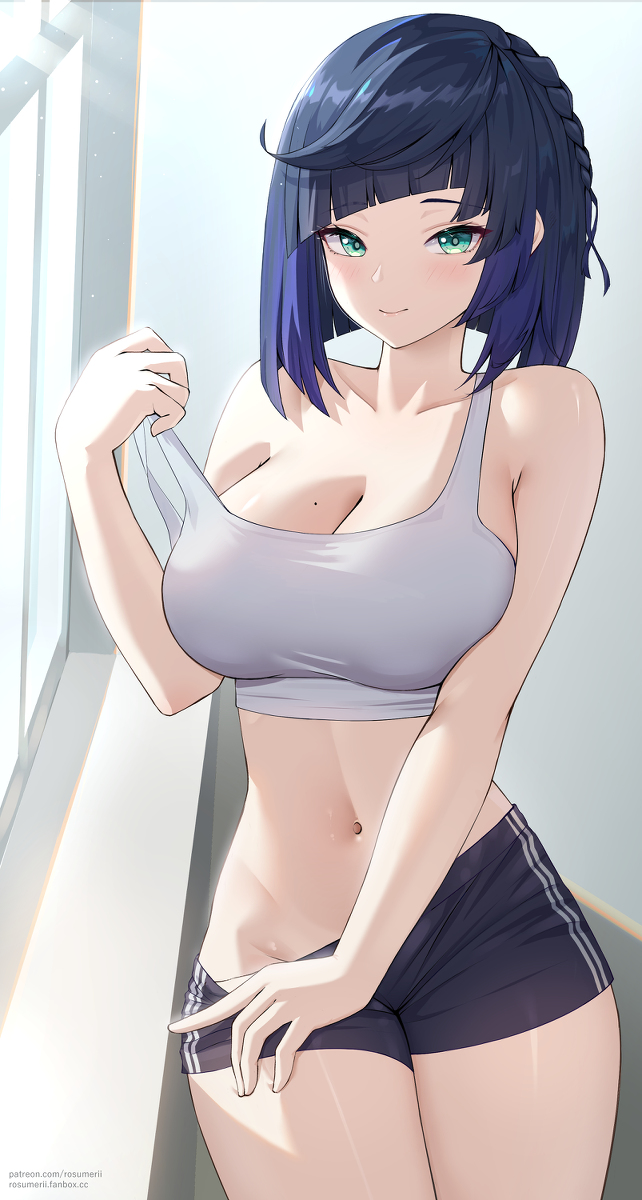 This is a pixiv picture whose title is 少し開いても大丈夫です。.