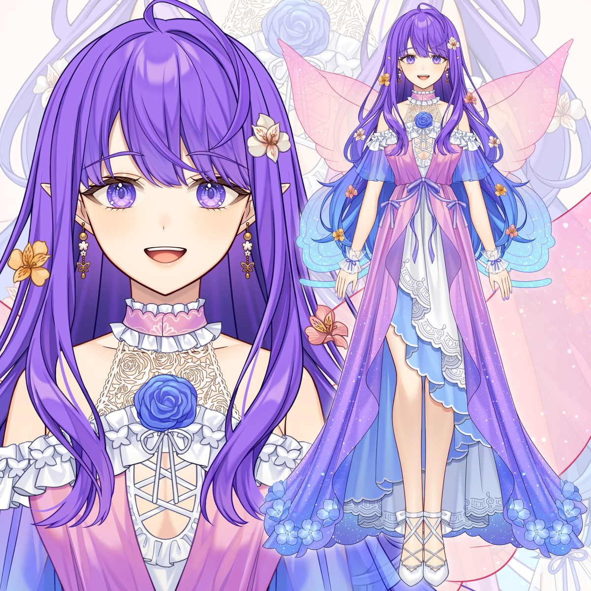 This is a pixiv picture whose title is Vライバー「ka∞Nn」.