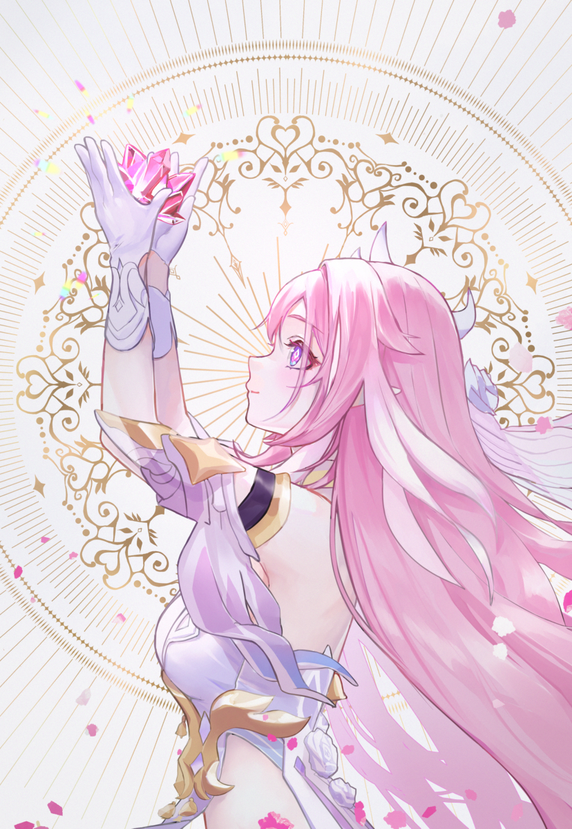 This is a pixiv picture whose title is 人の律者.