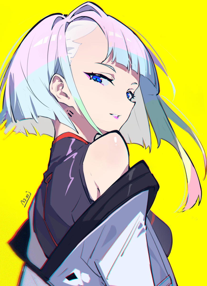 This is a pixiv picture whose title is Lucy.