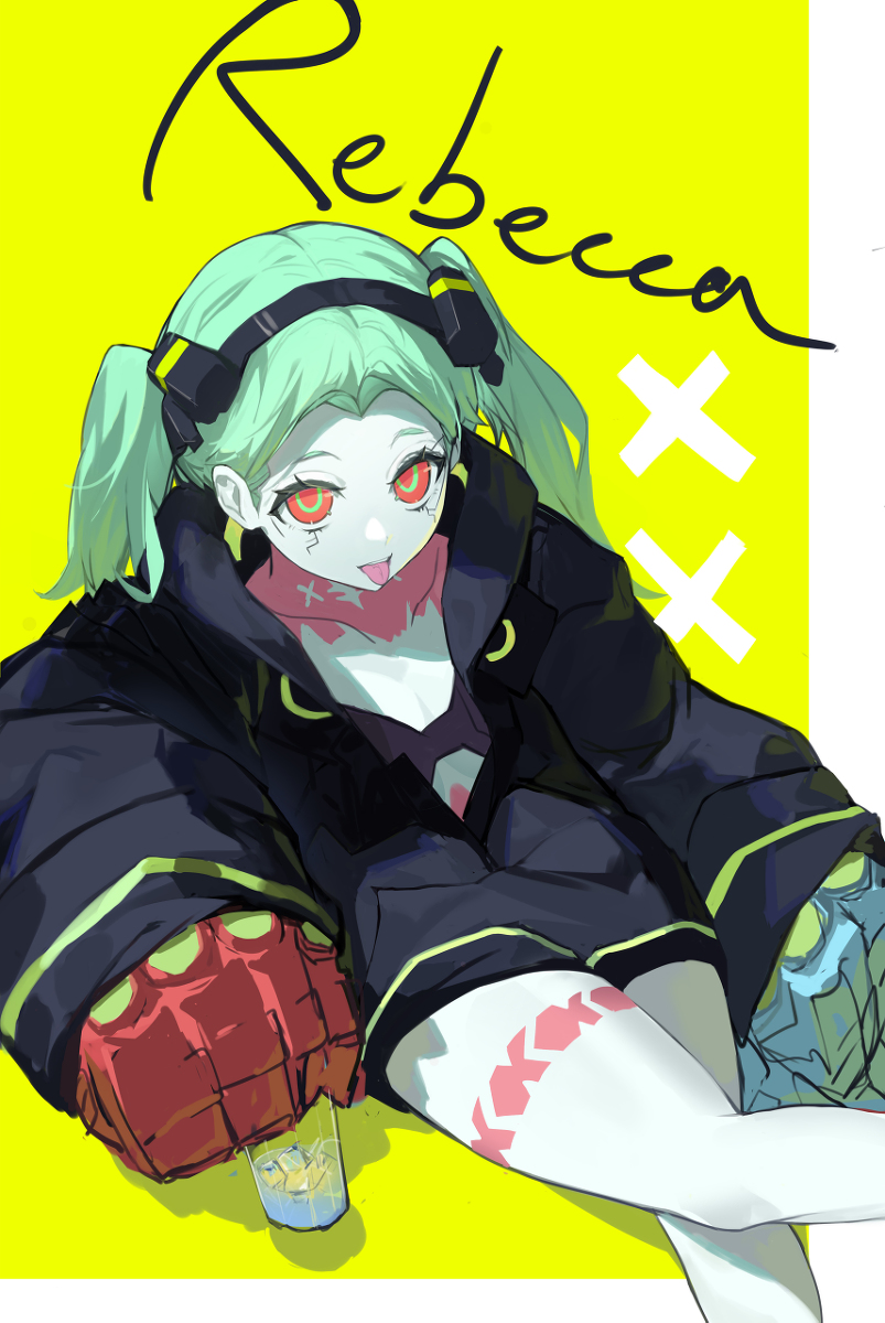 This is a pixiv picture whose title is Rebecca.