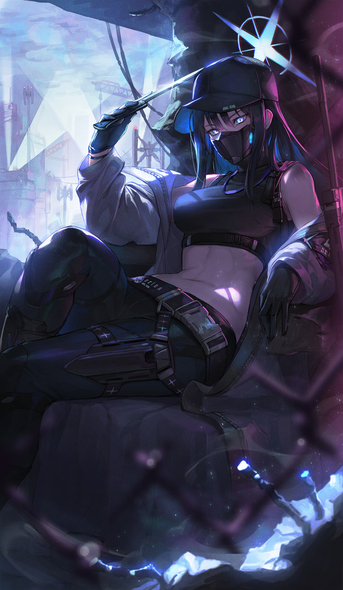 This is a pixiv picture whose title is 錠前サオリ.