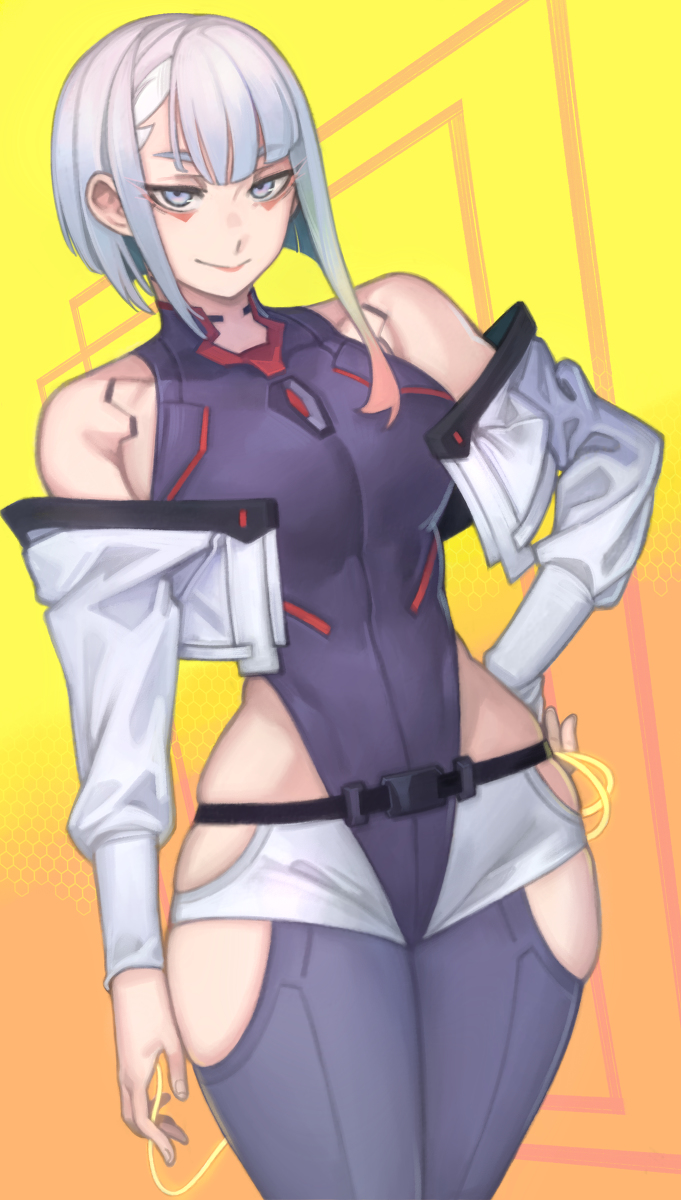 This is a pixiv picture whose title is Cyberpunk Edgerunners Lucy.