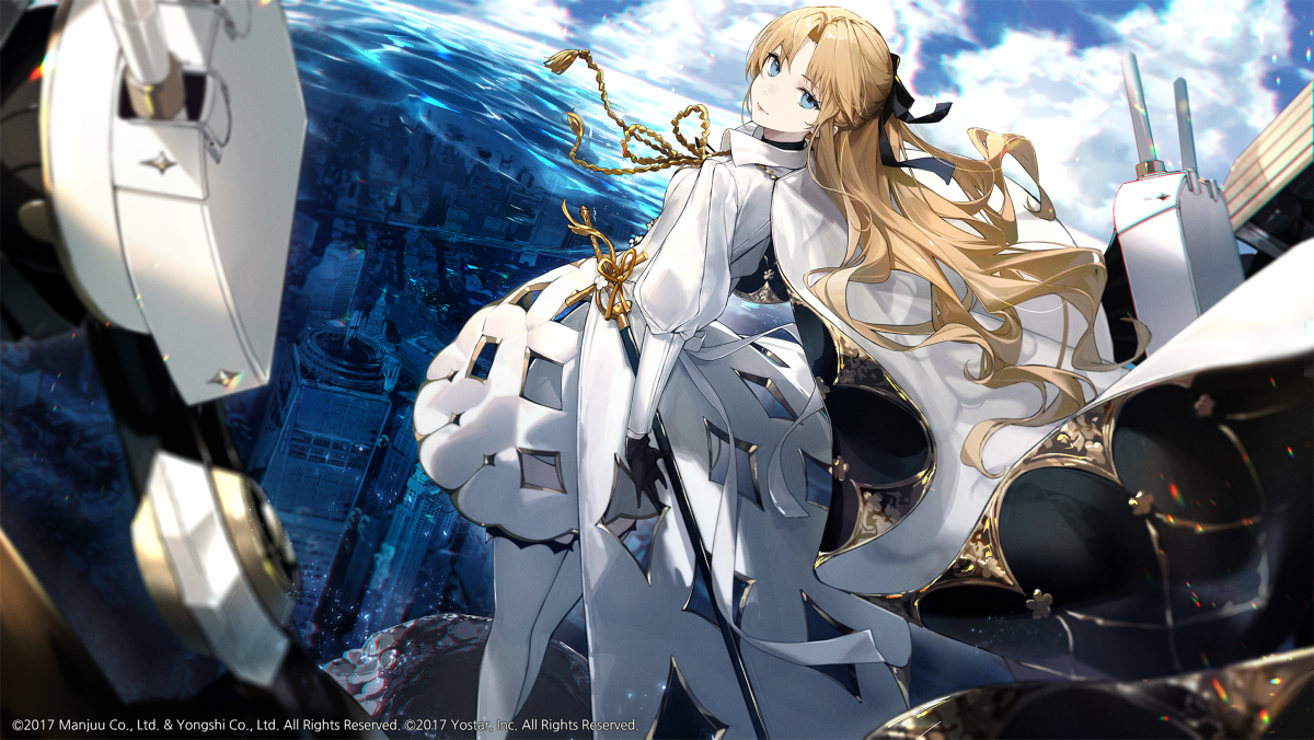 This is a pixiv picture whose title is アズレン5周年.