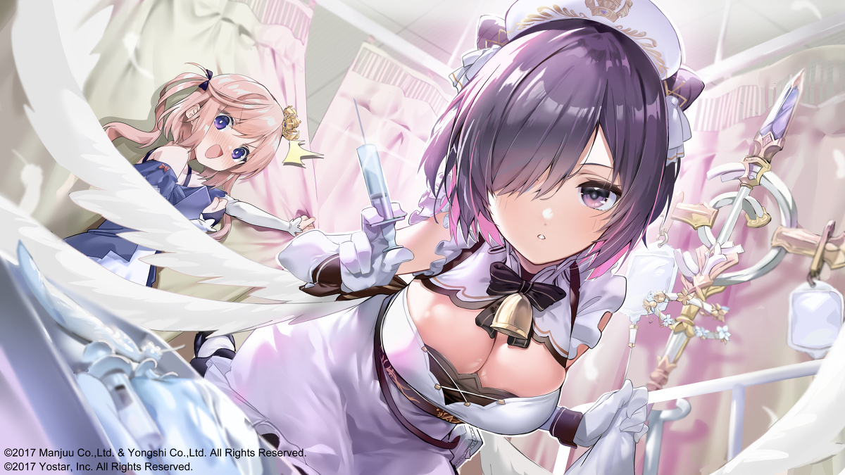 This is a pixiv picture whose title is アズレン五周年.