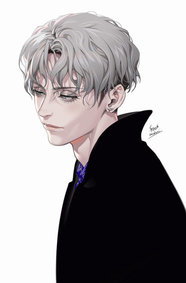 This is a pixiv picture whose title is ennui.