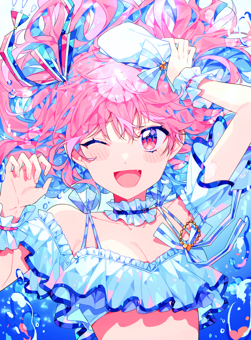 This is a pixiv picture whose title is 🍙.