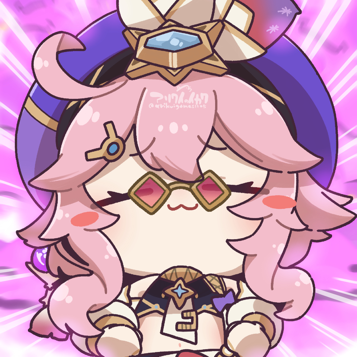 This is a pixiv picture whose title is ドリ顔💰✨.