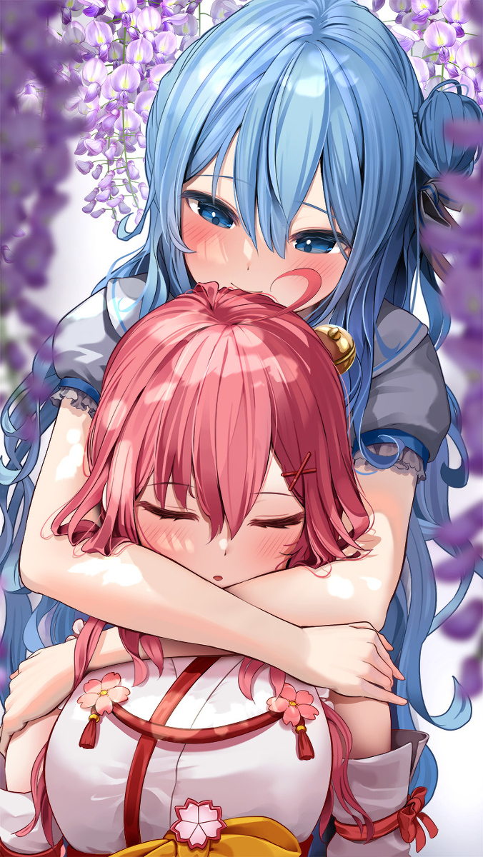 This is a pixiv picture whose title is みこめっと.