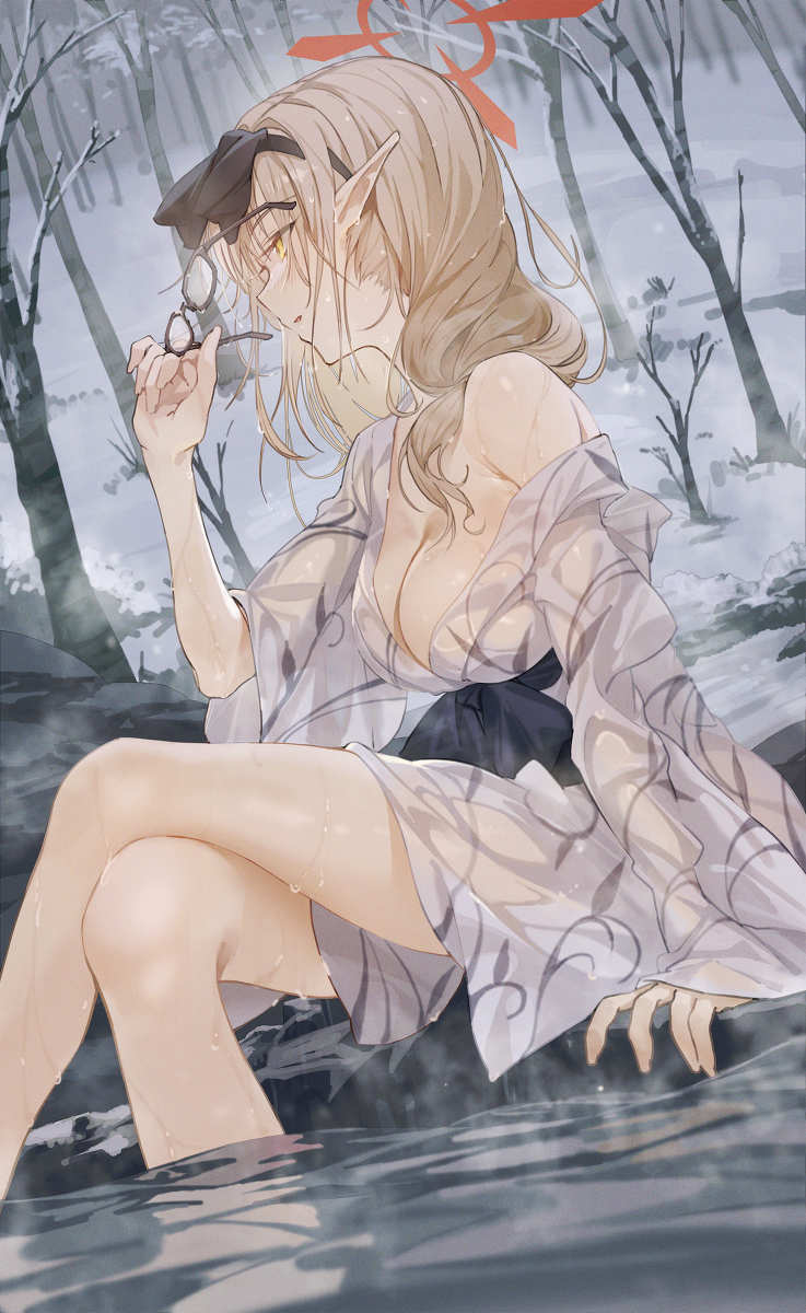 This is a pixiv picture whose title is チナツ♨️.