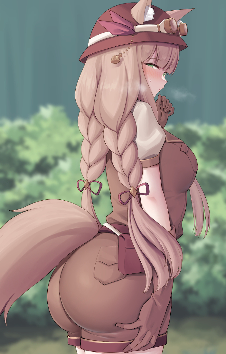 This is a pixiv picture whose title is マホケツ.