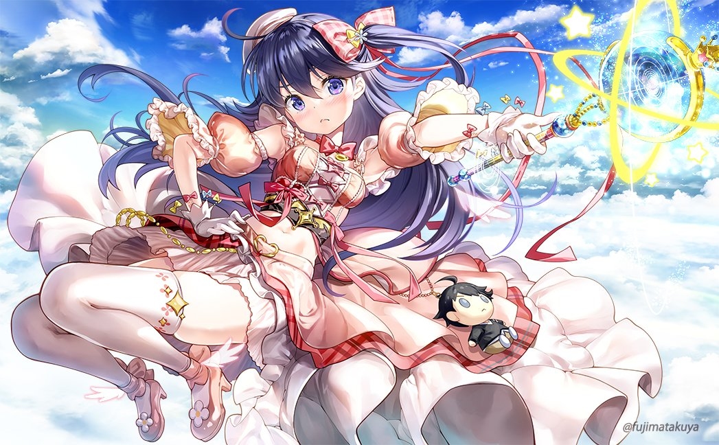 This is a pixiv picture whose title is アイ・アム・マジカミ.