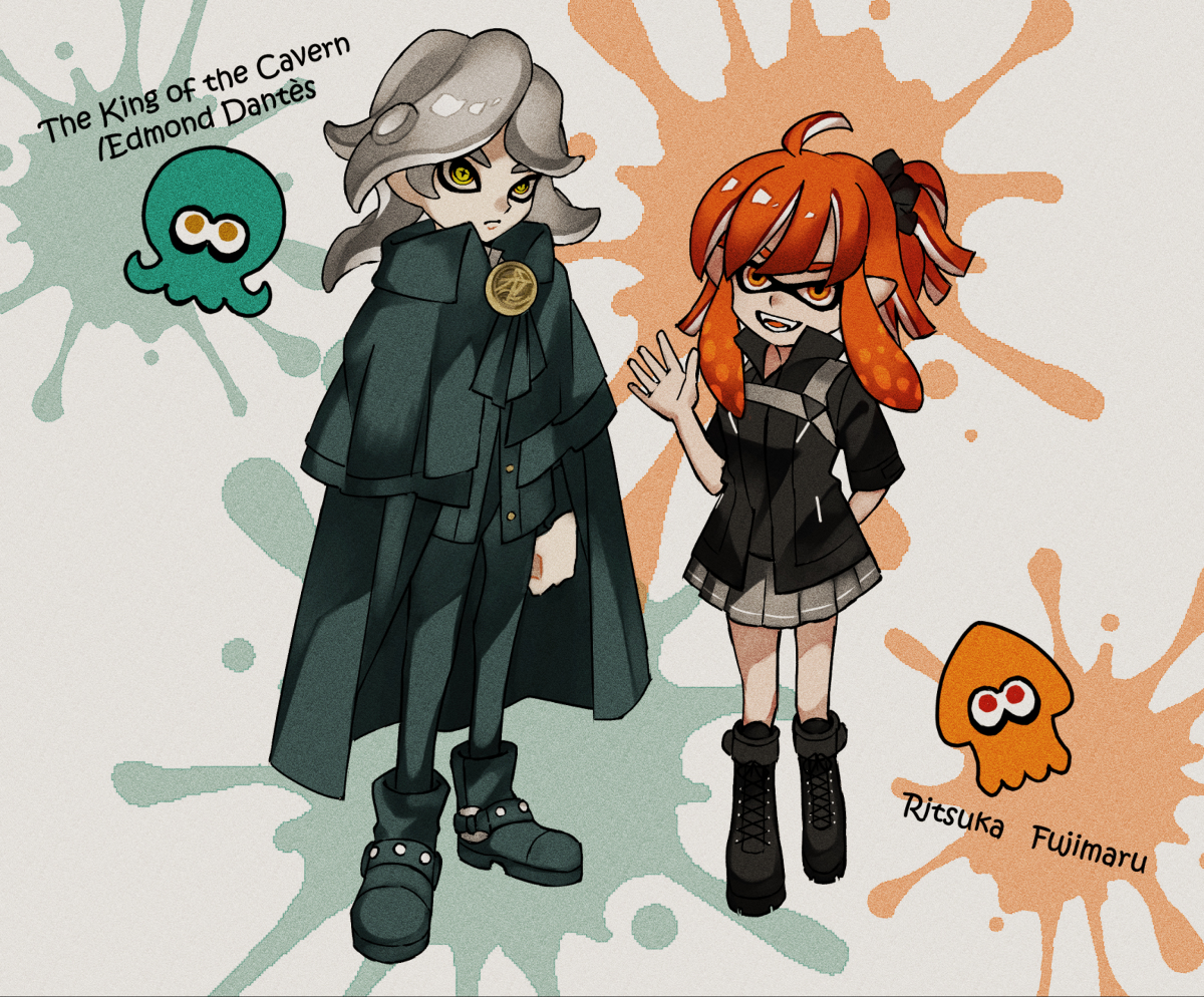 This is a pixiv picture whose title is 共犯者.