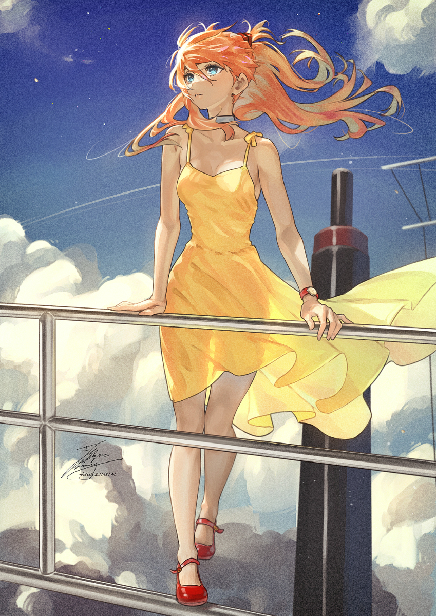 This is a pixiv picture whose title is アスカ.