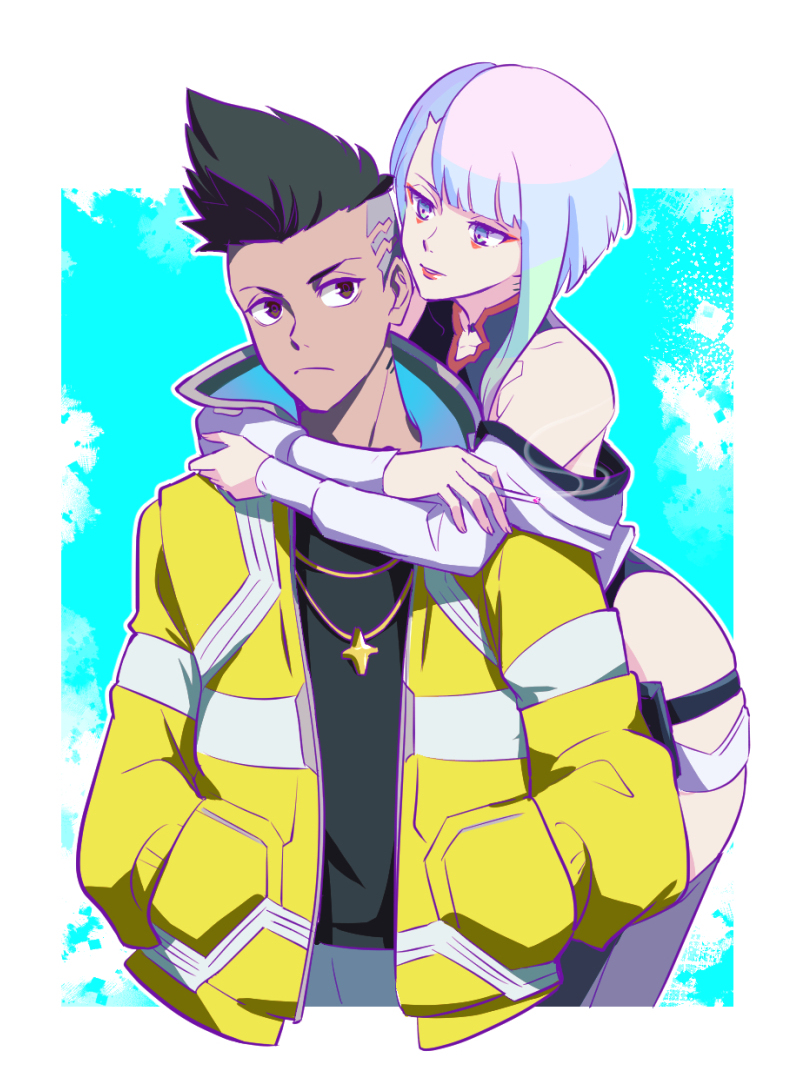 This is a pixiv picture whose title is Before⇆After.