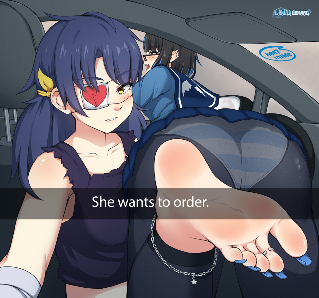 This is a pixiv picture whose title is She Wants to Order.