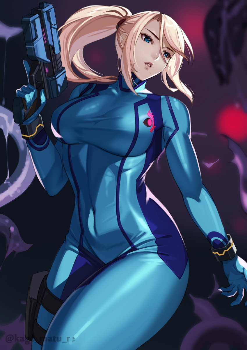 This is a pixiv picture whose title is samus_aran.