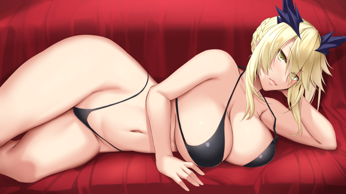 This is a pixiv picture whose title is ↓乳↑.