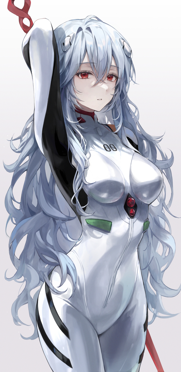 This is a pixiv picture whose title is 綾波レイ.