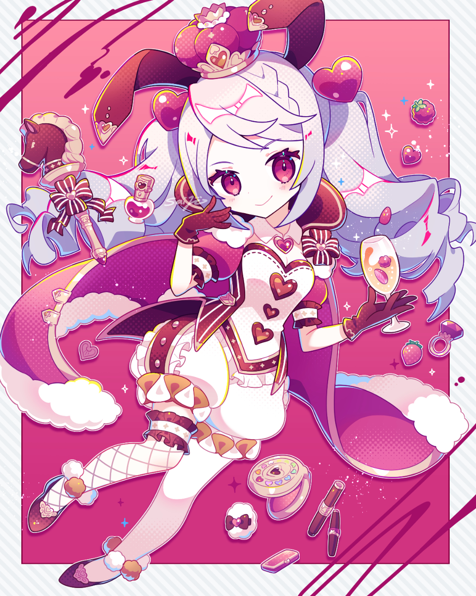 This is a pixiv picture whose title is 魔法王女.