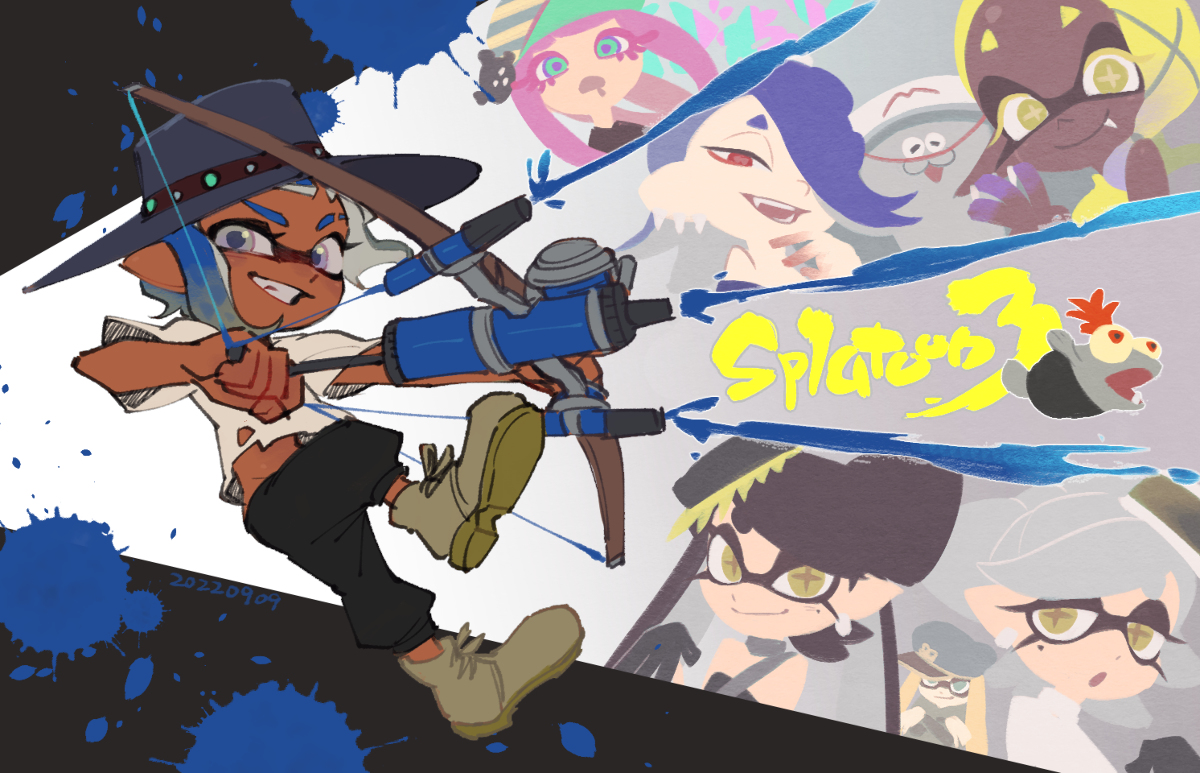 This is a pixiv picture whose title is スプラトゥーンまとめ10【ネタバレあり】.