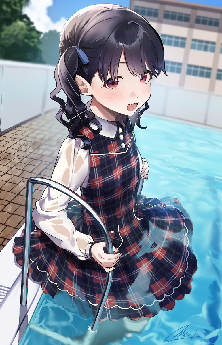 This is a pixiv picture whose title is Pool!.