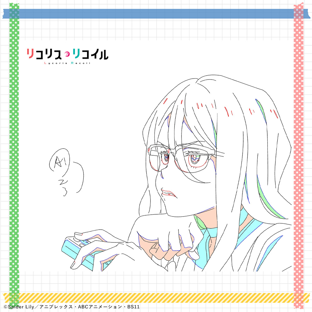 This is a pixiv picture whose title is 原画：第13話⑮.