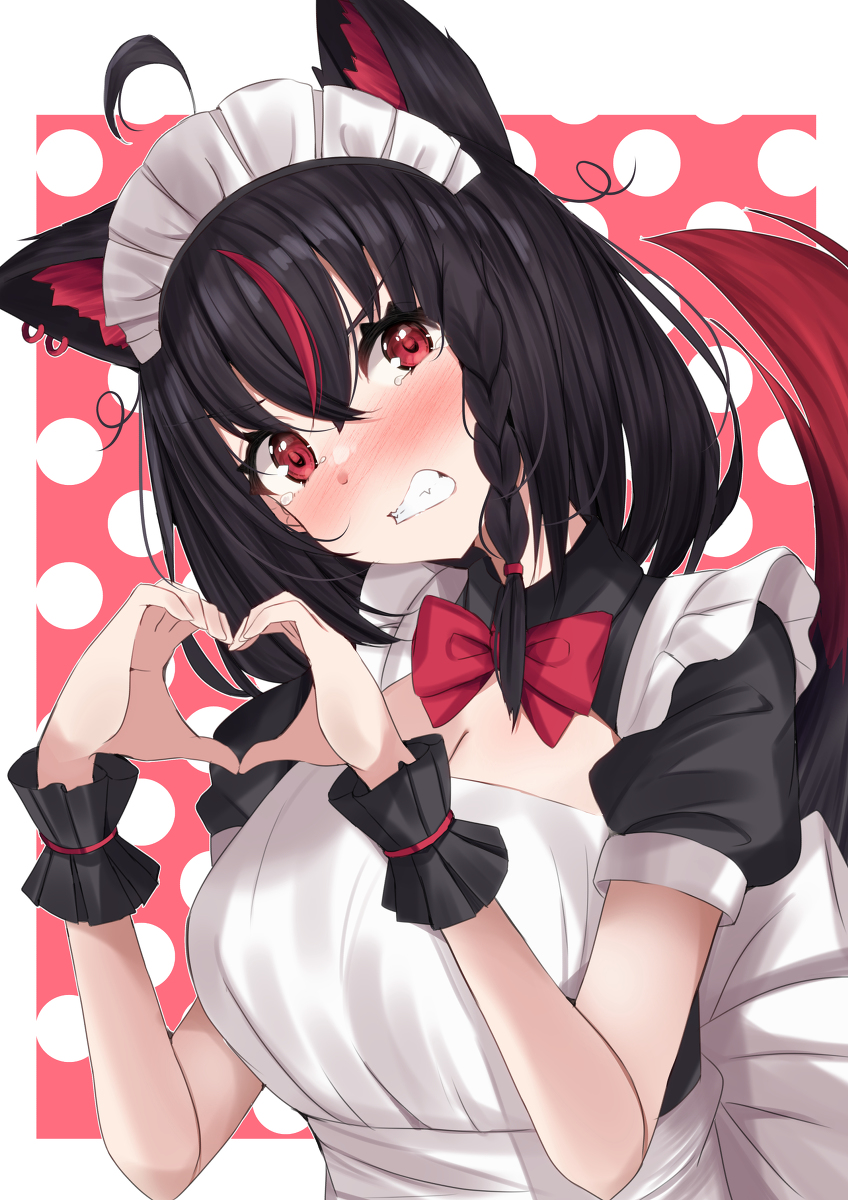 This is a pixiv picture whose title is ご、ご主人様・・・.