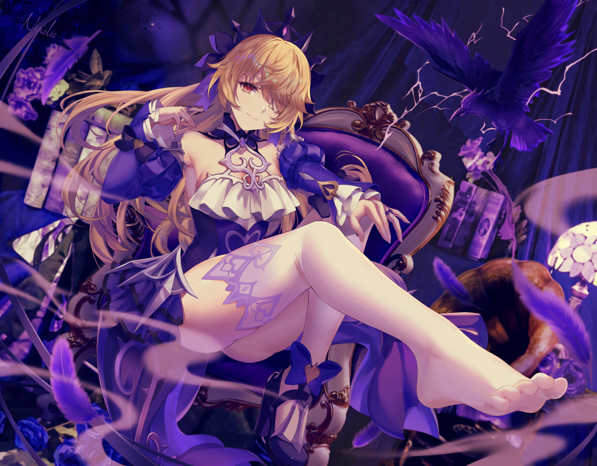 This is a pixiv picture whose title is フィッシュル.