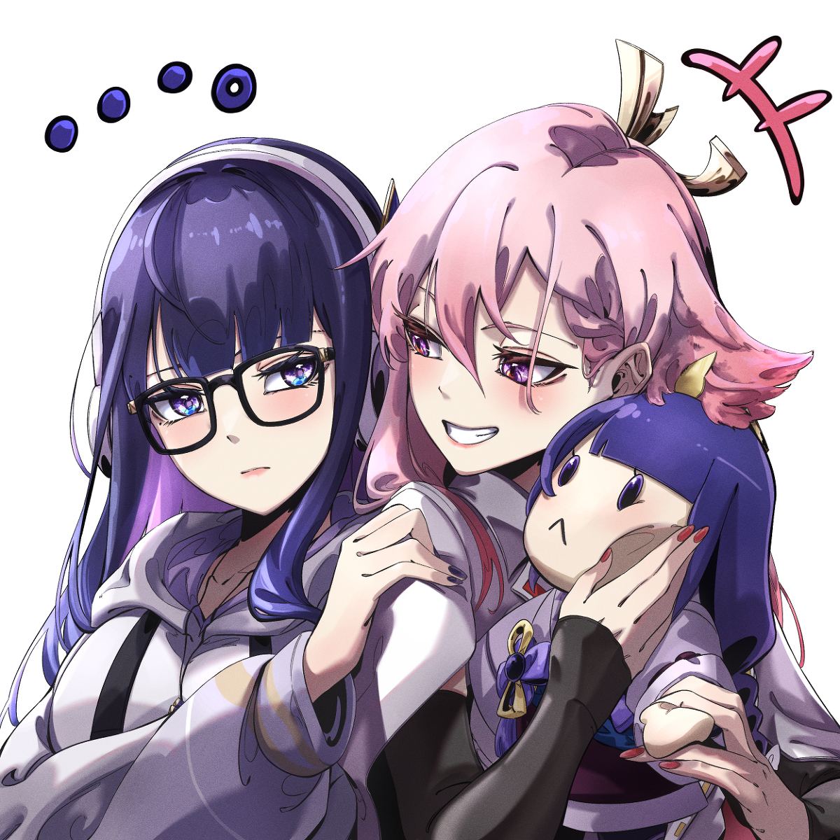 This is a pixiv picture whose title is 神子雷電.