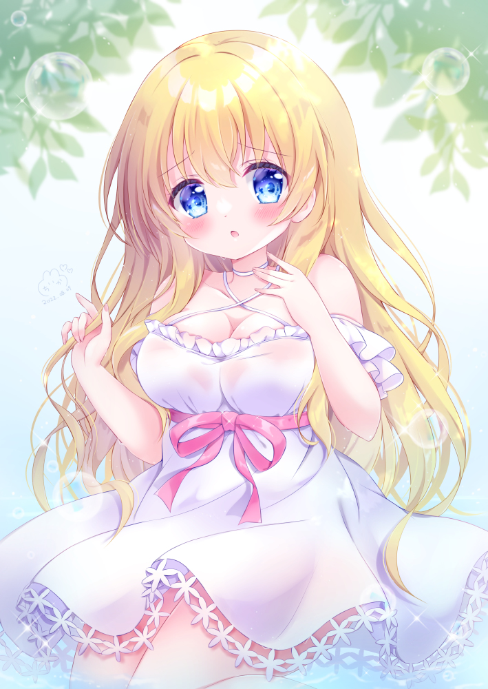 This is a pixiv picture whose title is 💦.