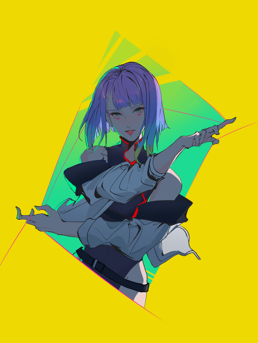 This is a pixiv picture whose title is Lucy.