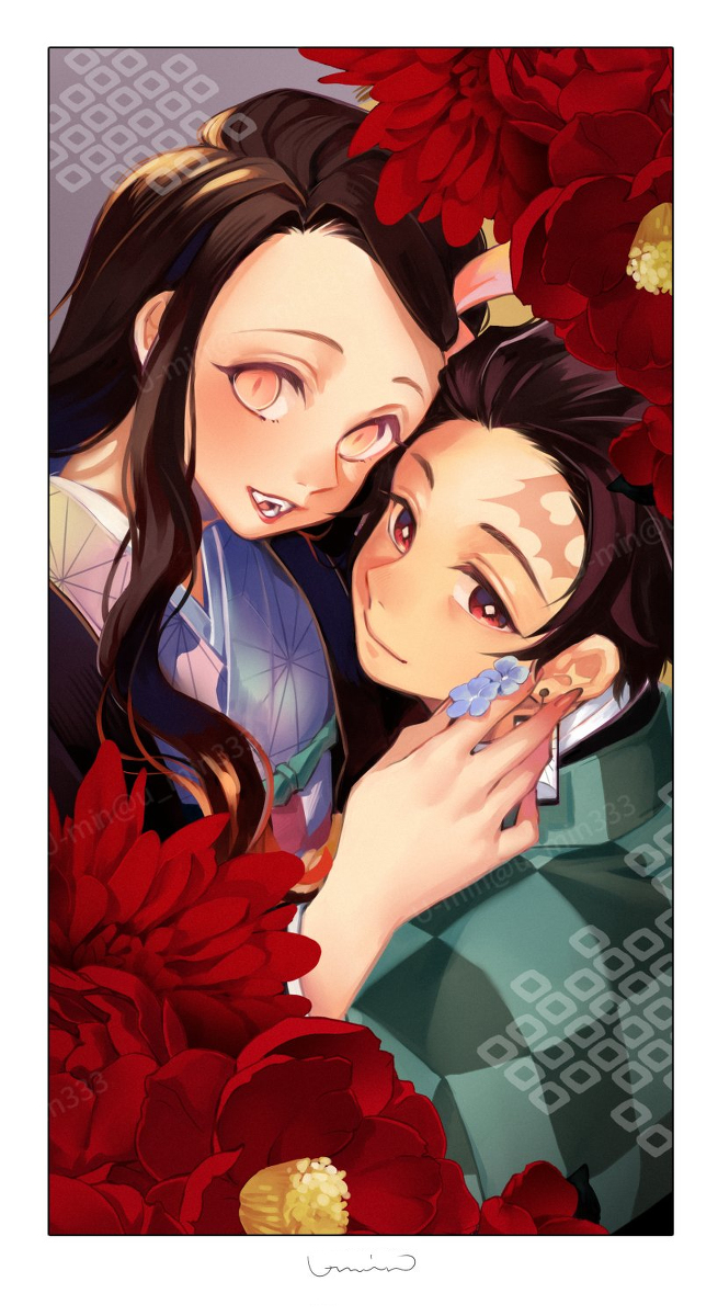 This is a pixiv picture whose title is 仁愛.