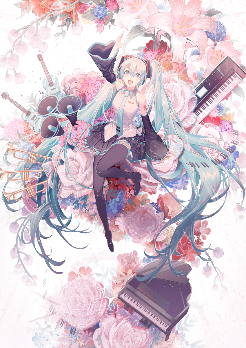 This is a pixiv picture whose title is Singularity.