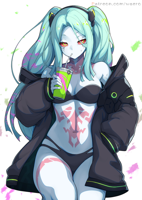 This is a pixiv picture whose title is Rebecca.