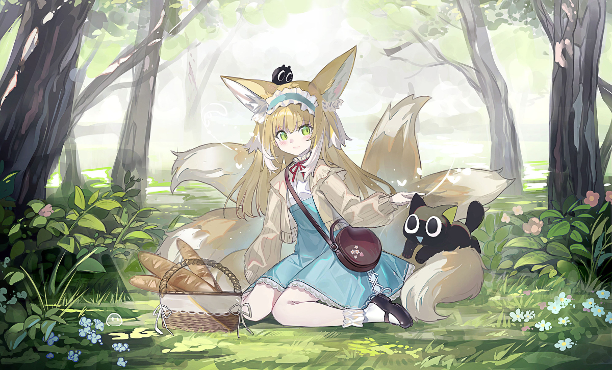 This is a pixiv picture whose title is 明日方舟.