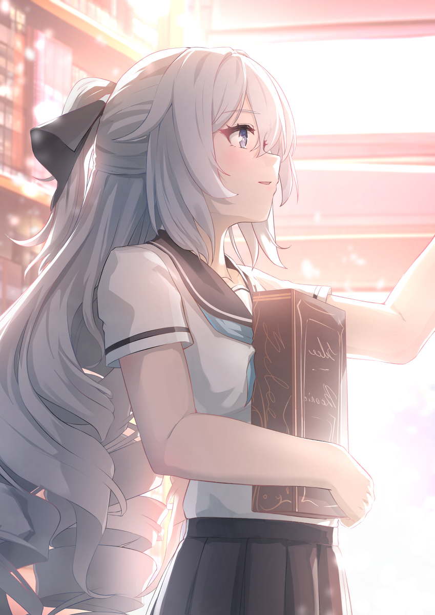 This is a pixiv picture whose title is DAY60 取书.