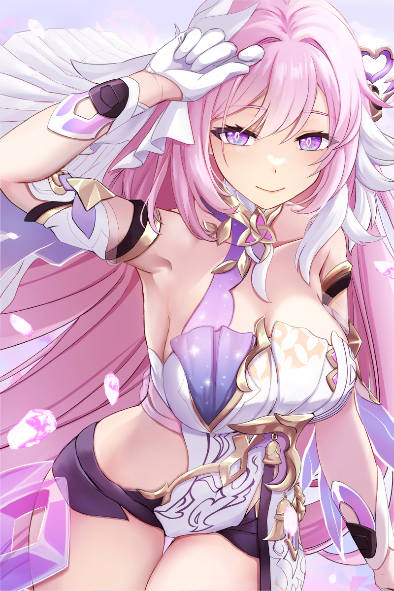 This is a pixiv picture whose title is 律者エリシア.
