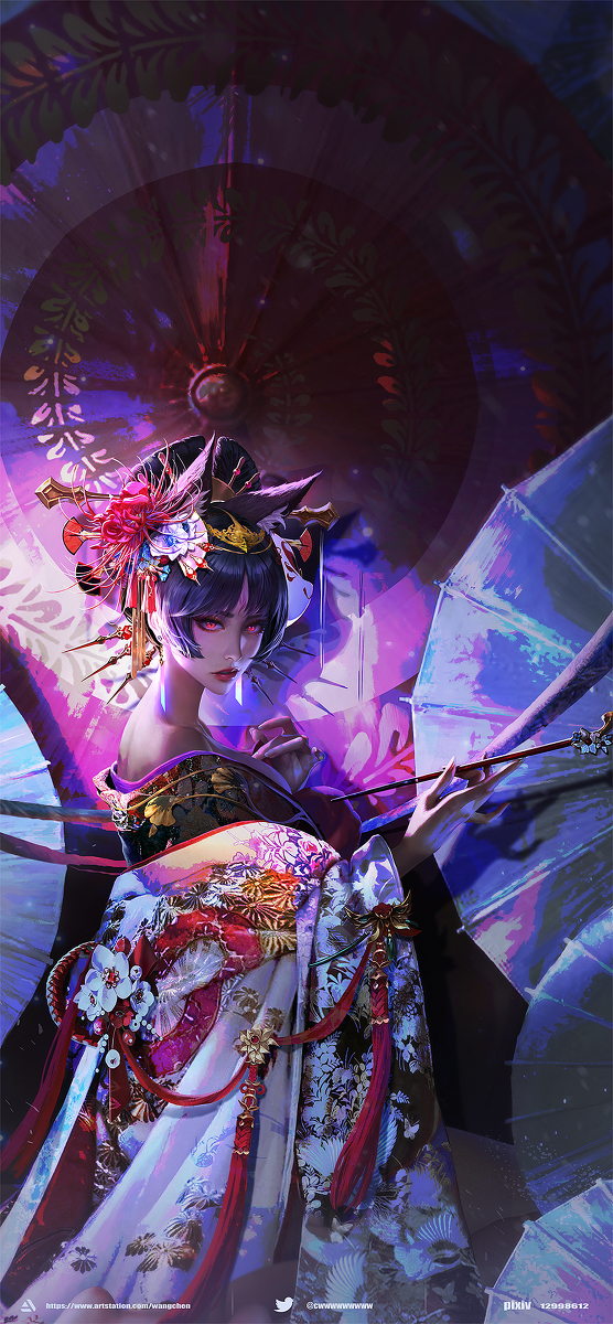 This is a pixiv picture whose title is 扬屋.