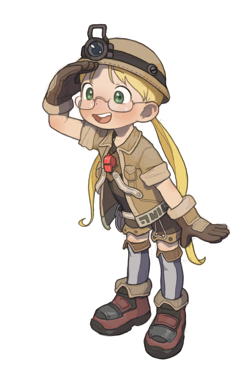 This is a pixiv picture whose title is Riko from the Made in abyss.
