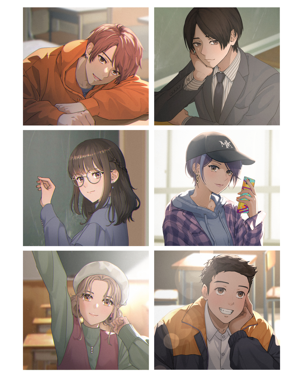 This is a pixiv picture whose title is 10年.