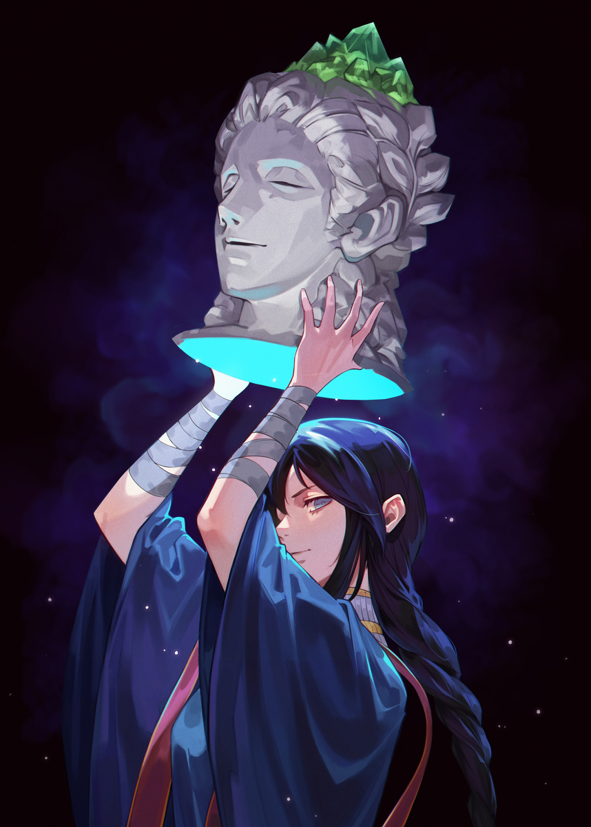 This is a pixiv picture whose title is 師匠.