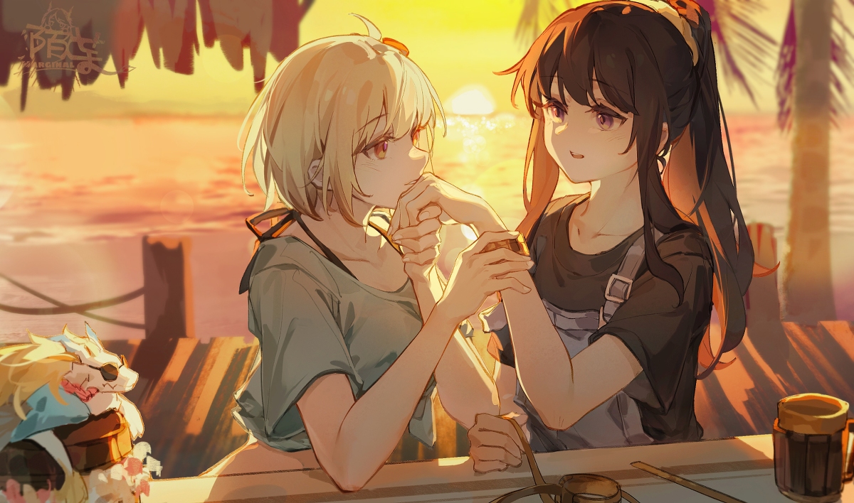 This is a pixiv picture whose title is Together forever.