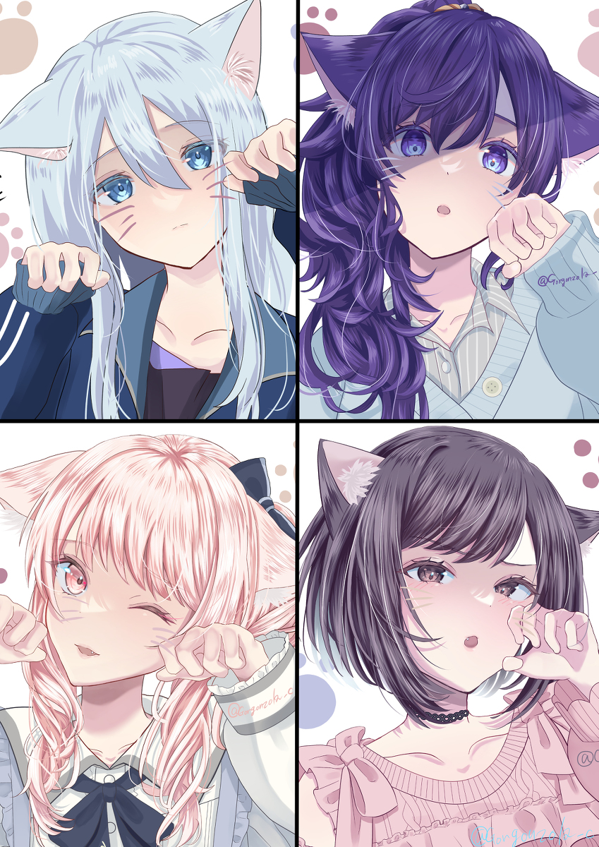 This is a pixiv picture whose title is ニャーゴ.